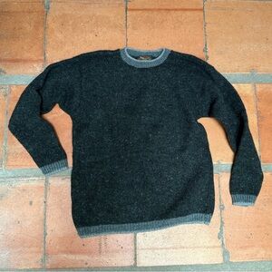 Dark grey rainbow flecked sweater